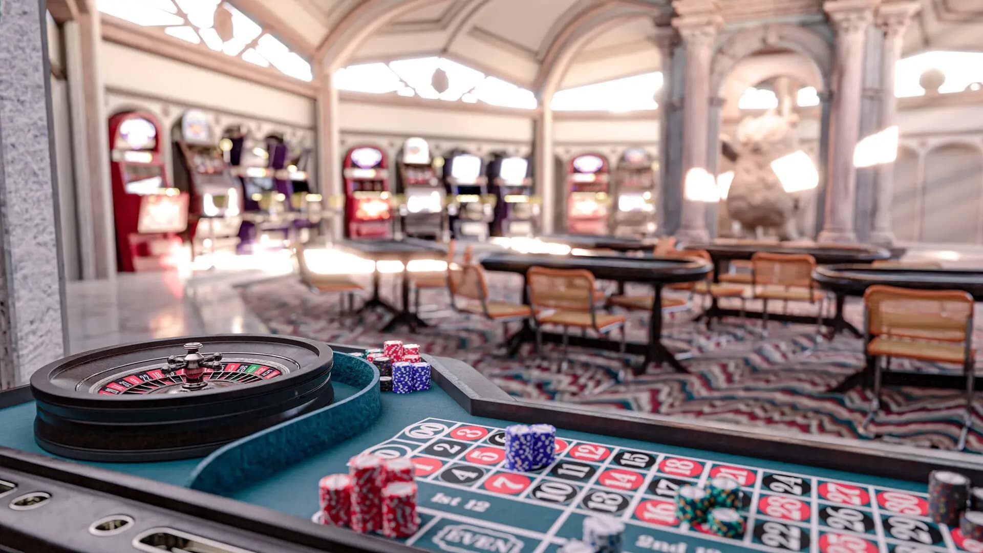 Abstract urban art mural